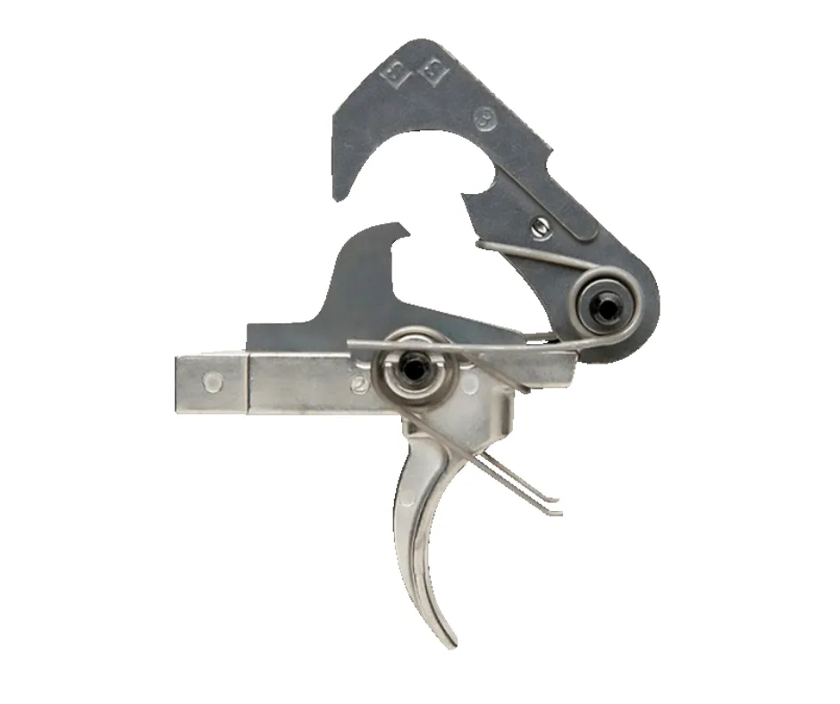 ENHANCED POLISHED NICKEL TEFLON TRIGGER KIT - AR15/LR308