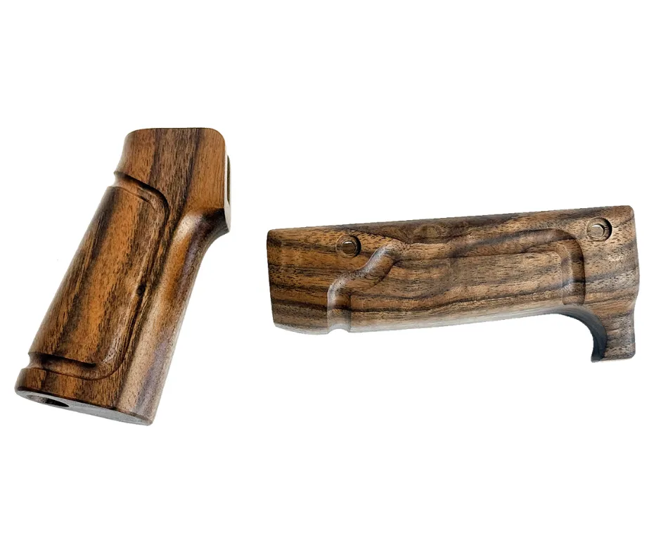 BATTLEARMS 2-PIECE FRENCH WALNUT WOOD FURNITURE KIT (HANDGUARD & PISTOL GRIP)