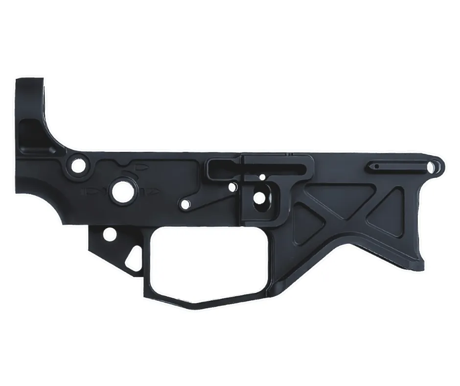 [AE-LR-BLK] AUTHORITY ELITE ® AMBIDEXTROUS LIGHTWEIGHT BILLET 7075-T6 LOWER RECEIVER, BLACK ANODIZED - AR15