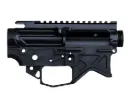 AUTHORITY ELITE ® AMBIDEXTROUS LIGHTWEIGHT BILLET 7075-T6 UPPER AND LOWER RECEIVER SET, BLACK ANODIZED - AR15