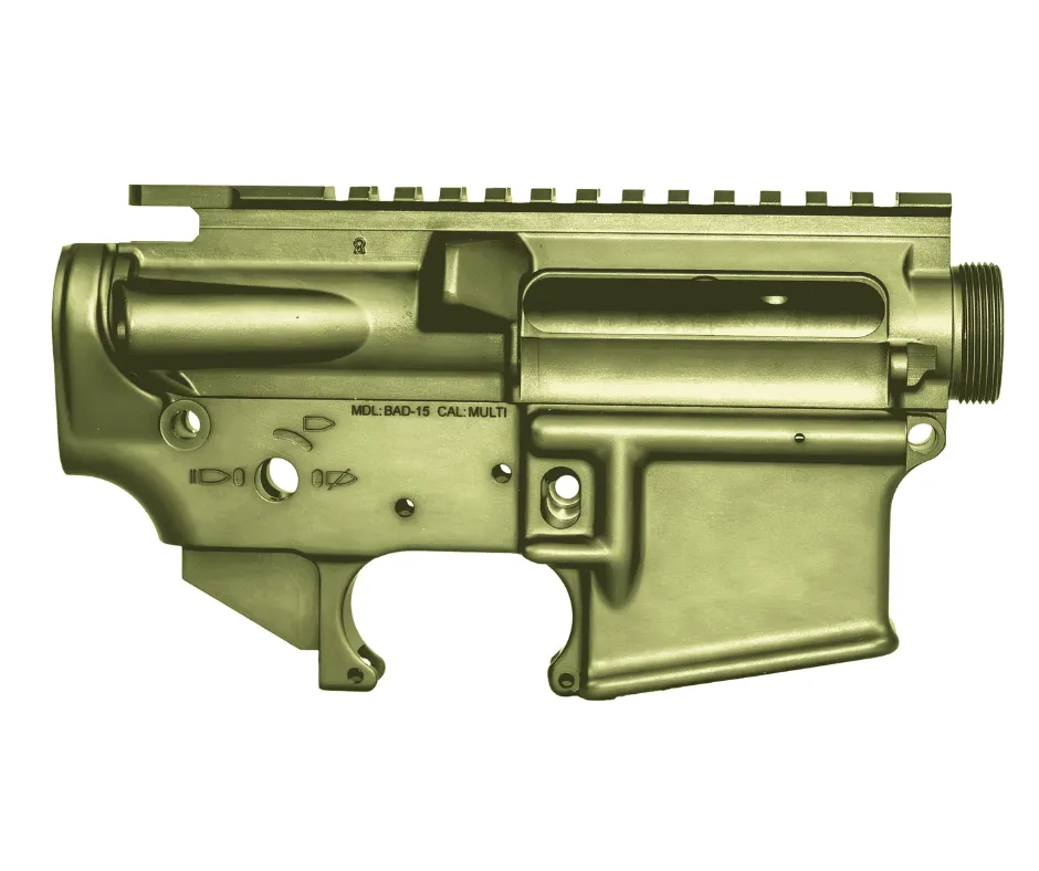 [WH556-SET-ODG] WORKHORSE ® FORGED 7075-T6 UPPER AND LOWER RECEIVER SET STRIPPED, ODG ANODIZED - AR15