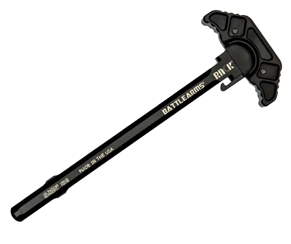 [BAD-RACK-15-C] RACK MONOLITHIC AMBIDEXTORUS CHARGING HANDLE FOR AR15/M4/M16 - SIZE C - BLACK